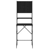 Washing Machine Cabinet Black 0ak 68 x 48.5 x 194 cm 871369