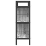 Bookshelf Grey Sonoma 75 x 30 x 91 cm Engineered Wood 883973