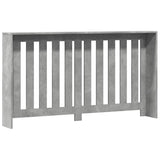 Radiator Cover Concrete Grey 149 x 20 x 82 cm Engineered Wood 852747