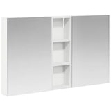 Bathroom Cabinet Set 3 pcs 100 x 10.5 x 60.5 cm Engineered wood 3403696