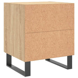 Bedside Cabinets 2 pcs Sonoma Oak 40x35x47.5 cm Engineered Wood 827363