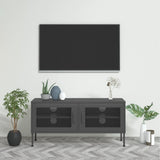 TV Cabinet Anthracite 105x35x50 cm Steel 336240