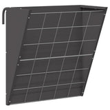 Hanging Hay Feeder Black 61 x 33 x 66 cm Cold-Rolled Steel 874633