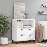 Bookcase VIKEN White 80x40x90 cm Engineered Wood 374944