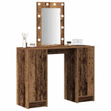 Dressing Table Brown 102 x 33 x 135 cm Engineered Wood 865188