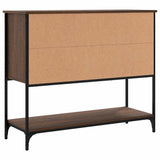 Sideboard Brown Oak 100x36x85 cm Engineered Wood 835558