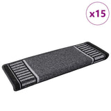 Self-adhesive Stair Mats 15 pcs Anthracite 65 x 21 x 4 cm 42011455