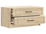 Bedside Cabinet Sonoma Oak 62 x 34.5 x 44.5 cm Engineered Wood 895697
