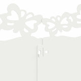 Lawn Edgings 10 pcs White 103 x 0.05 x 22 cm Steel 874810