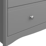 Baroque Nightstand + 3drw Wide Chest + 3dr 2 Drw Robe Grey 1013760600072