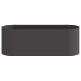 Raised Garden Bed Black 120 x 40 x 40 cm Steel 8011684