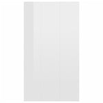 Book Cabinet/Sideboard High Gloss White 66x30x98 cm Engineered Wood 800348