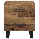 Bedside Cabinet Old Wood 40 x 35 x 47.5 cm Engineered Wood 882059