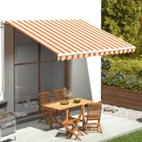 Replacement Fabric for Awning Yellow and Orange 4x3 m 312017