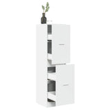 Apothecary Cabinet White 40x41x144.5 cm Engineered Wood 3309636