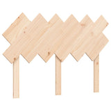 Bed Frame without Mattress Double Solid Wood Pine 3193701