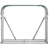 Log Holder Green 120x45x100 cm Galvanised Steel 364543