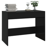 Desk Black 101x50x76.5 cm Engineered Wood 809558