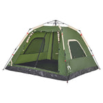 Camping Tent Dome 5-Person Green Quick Release 4004146