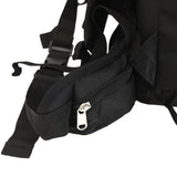 Hiking Backpack Black 100 L Oxford Fabric 4009974
