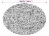 Rug HUARTE Short Pile Soft and Washable Beige 100 cm 375028