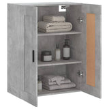 Wall Mounted Cabinet Concrete Grey 69.5x34x90 cm Engineered Wood 830400