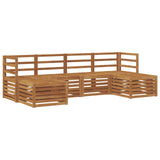 Sofa Sets 6 pcs Natural Solid Acacia Wood 3375229