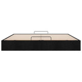 Ottoman Bed Frame without Mattress Black Super King Fabric 3310924