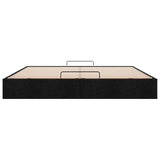 Ottoman Bed Frame without Mattress Black Super King Fabric 3310924