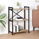 Bookshelf Sonoma Oak 60 x 30 x 85 cm Engineered Wood 868396