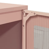 Sideboard Pink 100.5x39x107 cm Cold-rolled Steel 853405