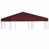 Gazebo Top Cover 310 g/m 3x3 m Bordeaux 46620