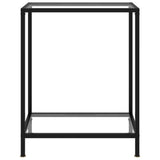 Console Table Transparent 60x35x75 cm Tempered Glass 322827