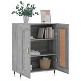 Sideboard Grey Sonoma 69.5x34x90 cm Engineered Wood 830178