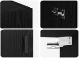 Wall Mounted Cabinets 2 pcs Black oak 69.5 x 34 x 90 cm 3394586