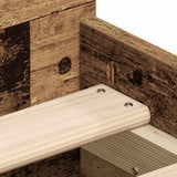 Bed Frame Old wood Engineered wood, solid pinewood, plywood Single 3328803