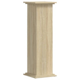 Plant Stand Sonoma Oak 33x33x100 cm Engineered Wood 852980