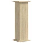 ZNTS Plant Stand Sonoma Oak 33x33x100 cm Engineered Wood 852980