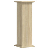 ZNTS Plant Stand Sonoma Oak 33x33x100 cm Engineered Wood 852980