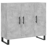 Sideboard Concrete Grey 90x34x80 cm Engineered Wood 828136