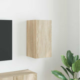 TV Wall Cabinet Sonoma 30 x 31 x 60 cm Engineered Wood 892273