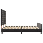 ZNTS Black Velvet Bed Frame 140x200 cm 3344881