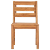 Garden Chairs 8 pcs Solid Wood Teak 3157176