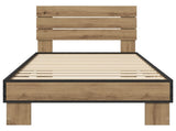 Bed Frame with Headboard Artisan Oak 80 x 200 cm 8009094