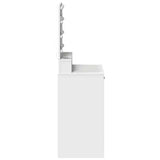 Dressing Table White 50 x 41 x 135 cm Engineered Wood 865091