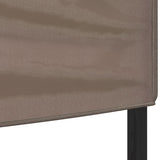 Folding Party Tent Taupe 3x6 m 93540