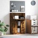 Desk Smoked Oak 71.5 x 31.5 x 106.5 cm Engineered Wood 869486