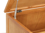 Storage Box Solid Oak Wood 42000874