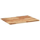 Bathroom Vanity Top Oil Finished 80x60x2 cm Solid Wood Acacia 3279699