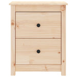 Bedside Cabinet 50x35x61.5 cm Solid Wood Pine 813679